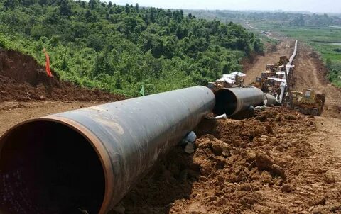 Газопровод трубы большого диаметра