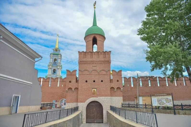 Спасская башня тульского кремля - Фото