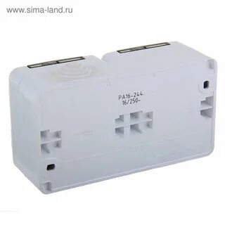 Розетка pa16 044b ip44