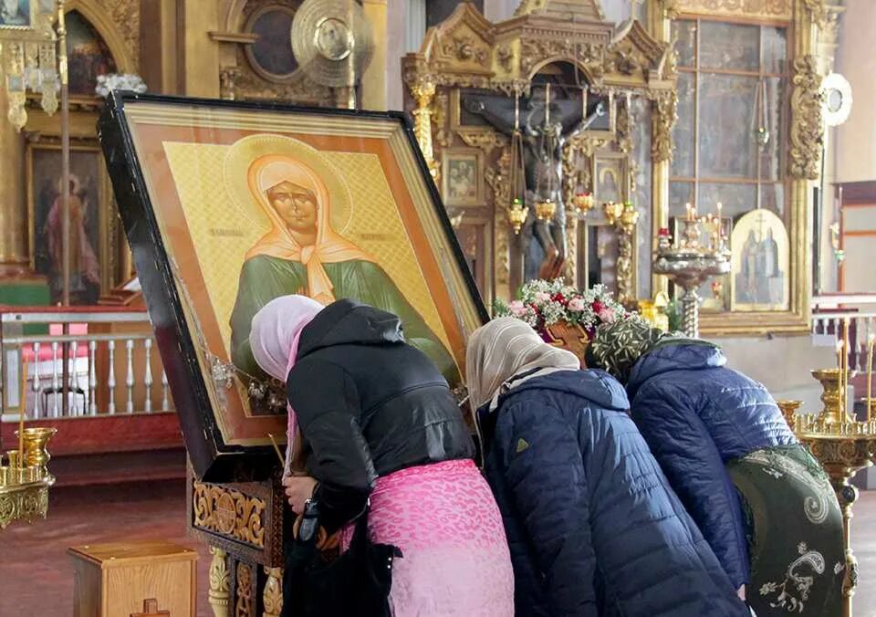 Посетить матрону московскую