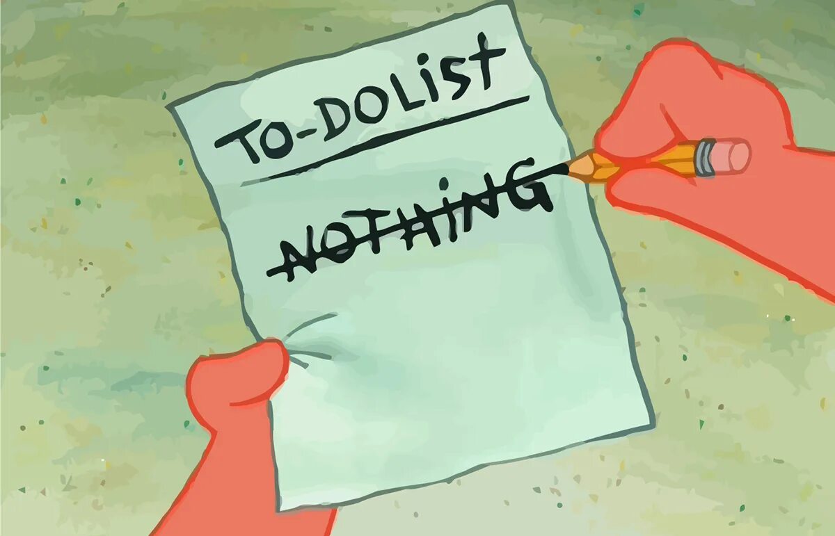 Nothing does not doing