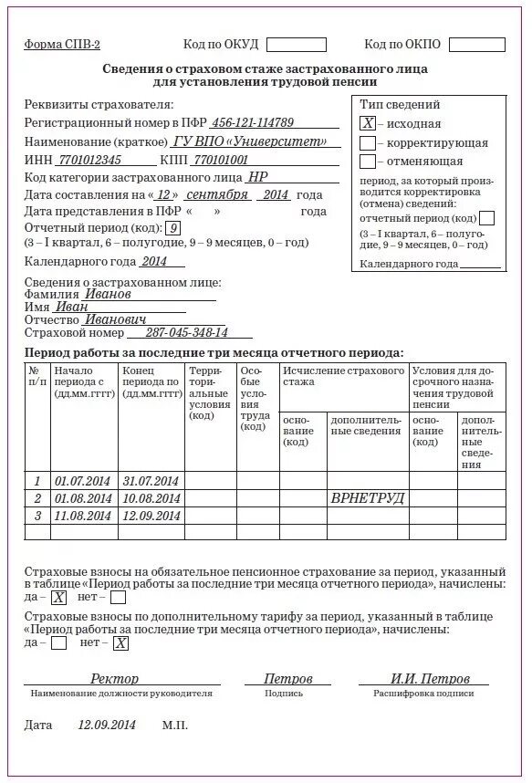 Форма 13)Справка о плавании 11.01.2016