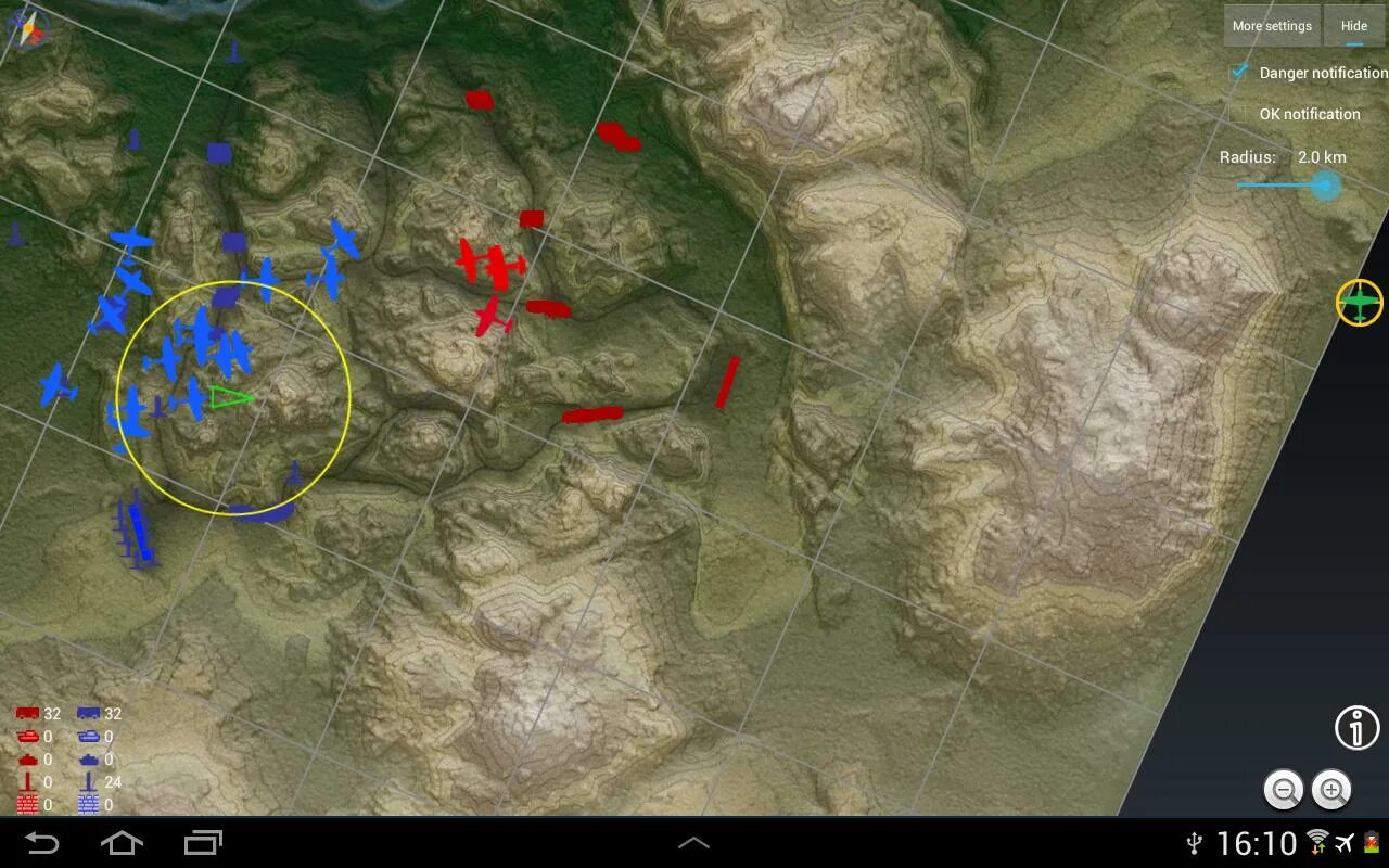 Tactical maps