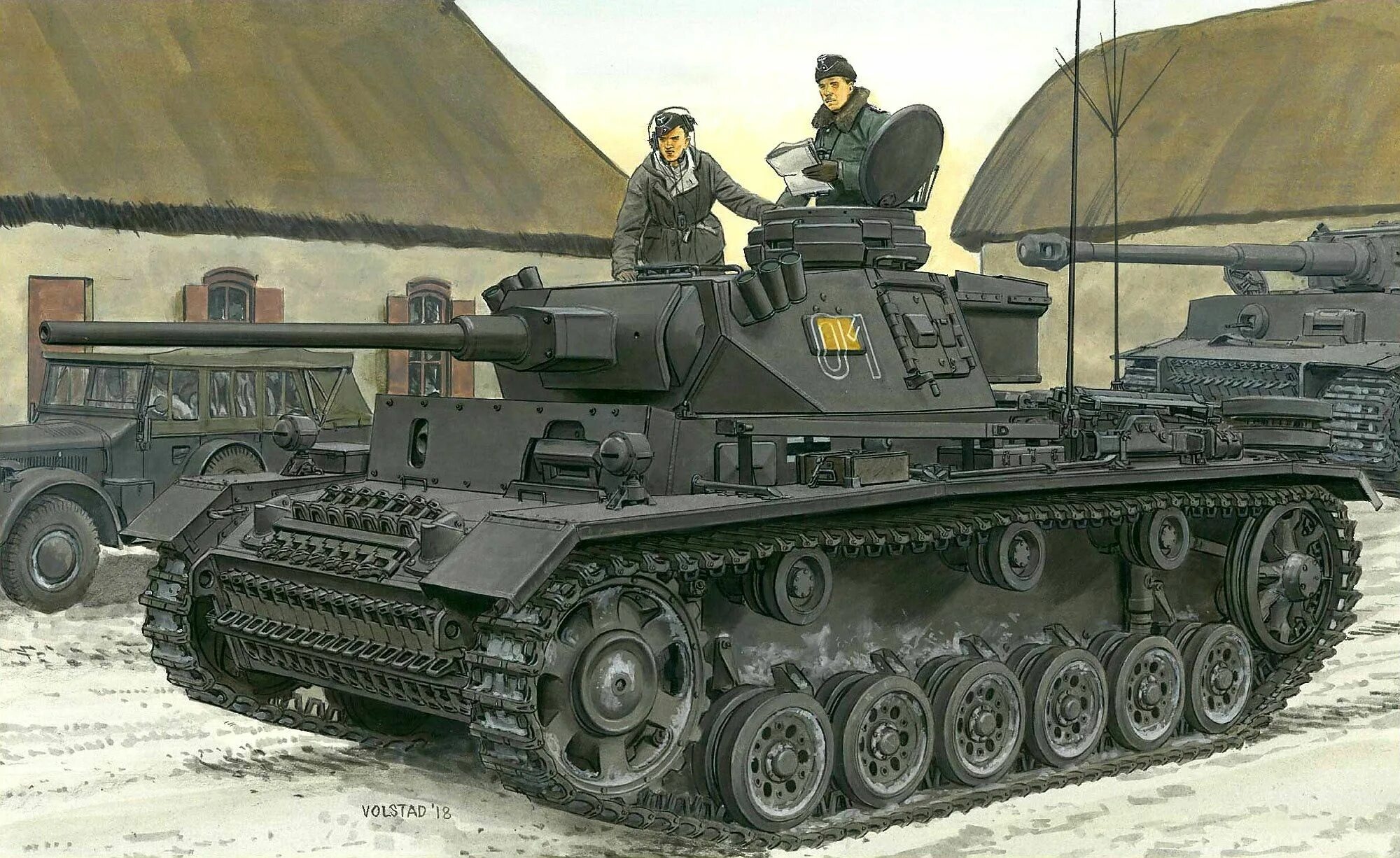 Танк панцер 1. Panzer 3 танк. PZ.bef.WG III Ausf k. PZ 3 1/35. Т рона