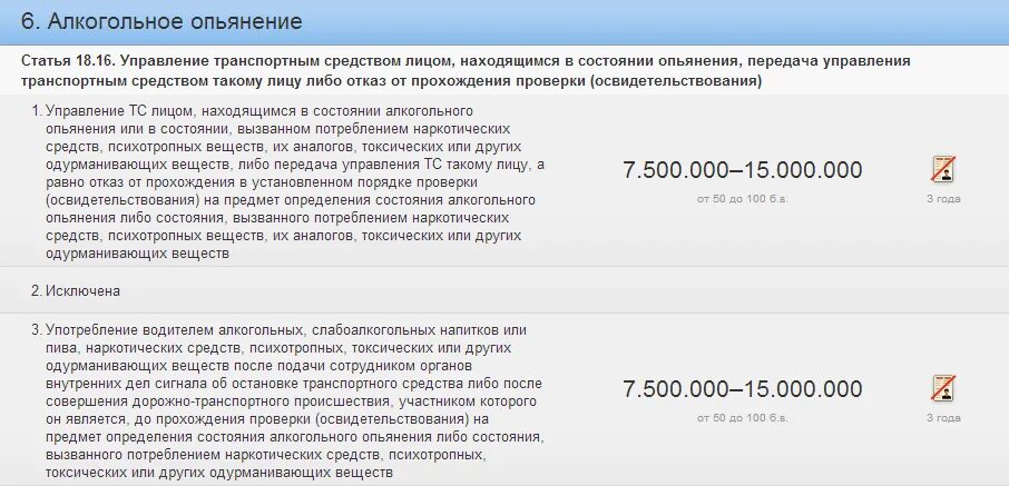 Передача транспортного средства лицу в алкогольном опьянении. Передача транспортного средства лицу в алкогольном опьянении