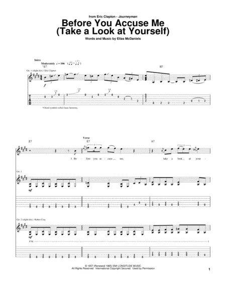 Before you accuse me. Before you accuse me. Before you accuse me ноты для гитары. Before you accuse me. Before you accuse me.