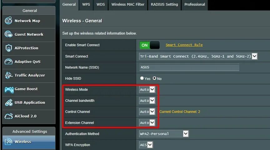 Как отключить 5 ГГЦ на роутере ASUS. ASUS support Drivers. Настройка роутер с 6 смарт Коннект. Смарт Коннект фото. Настроить коннект