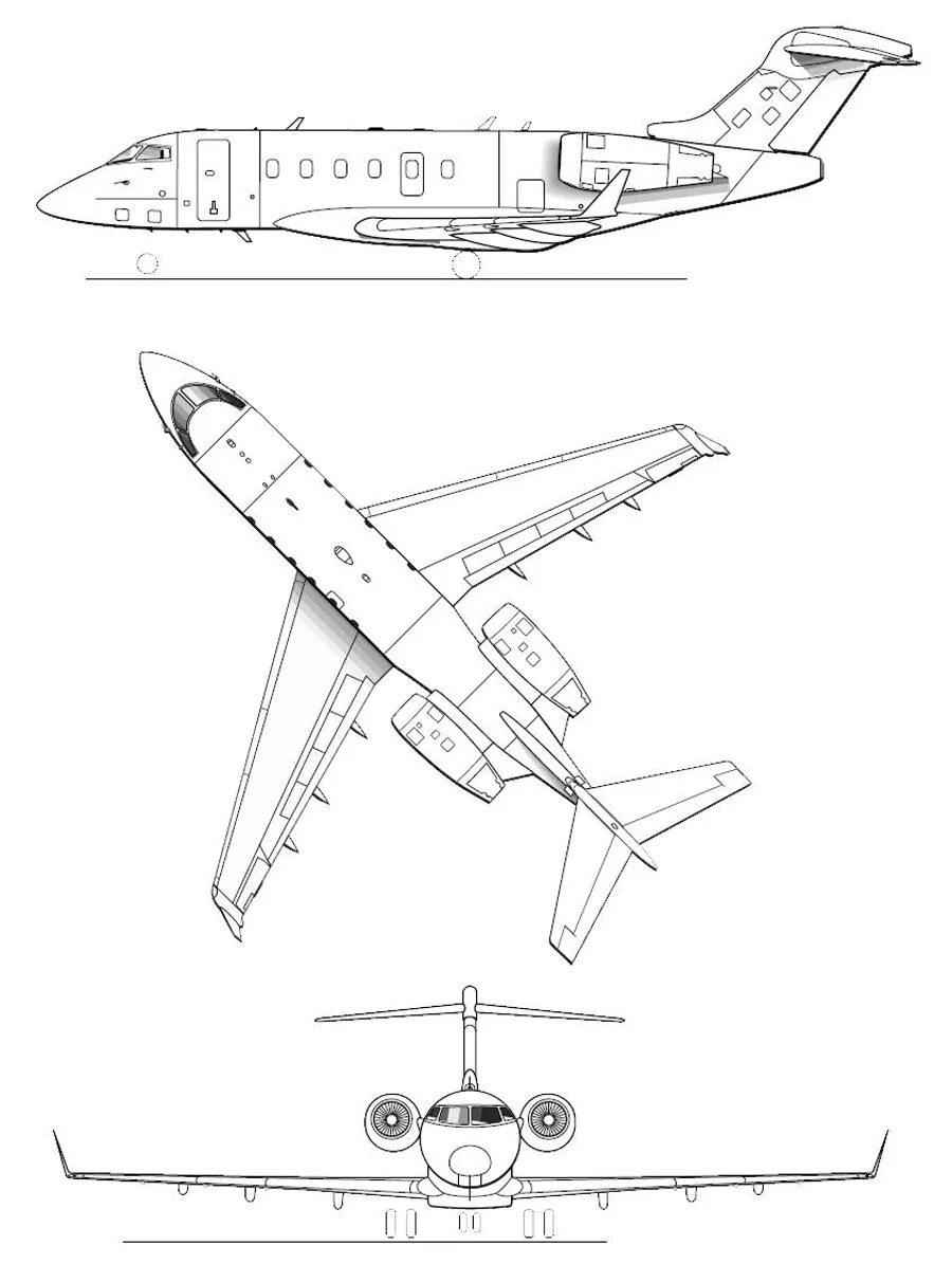 Рисунок 300. Bombardier Challenger 300 чертеж. Bombardier Challenger 600 чертеж. Чертеж Bombardier Challenger 604. Bombardier Challenger 605 чертежи.