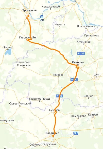 Как доехать до автовокзала ярославль. Ярославль-приволжск на карте.