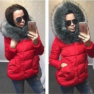 Садовод пуховики женские зимние с натуральным