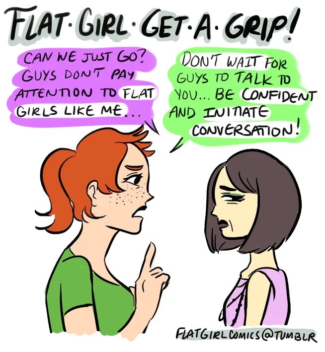 Комиксы про проблемы девушек. Проблемы девочек комикс. Flat girl problem. Flat true