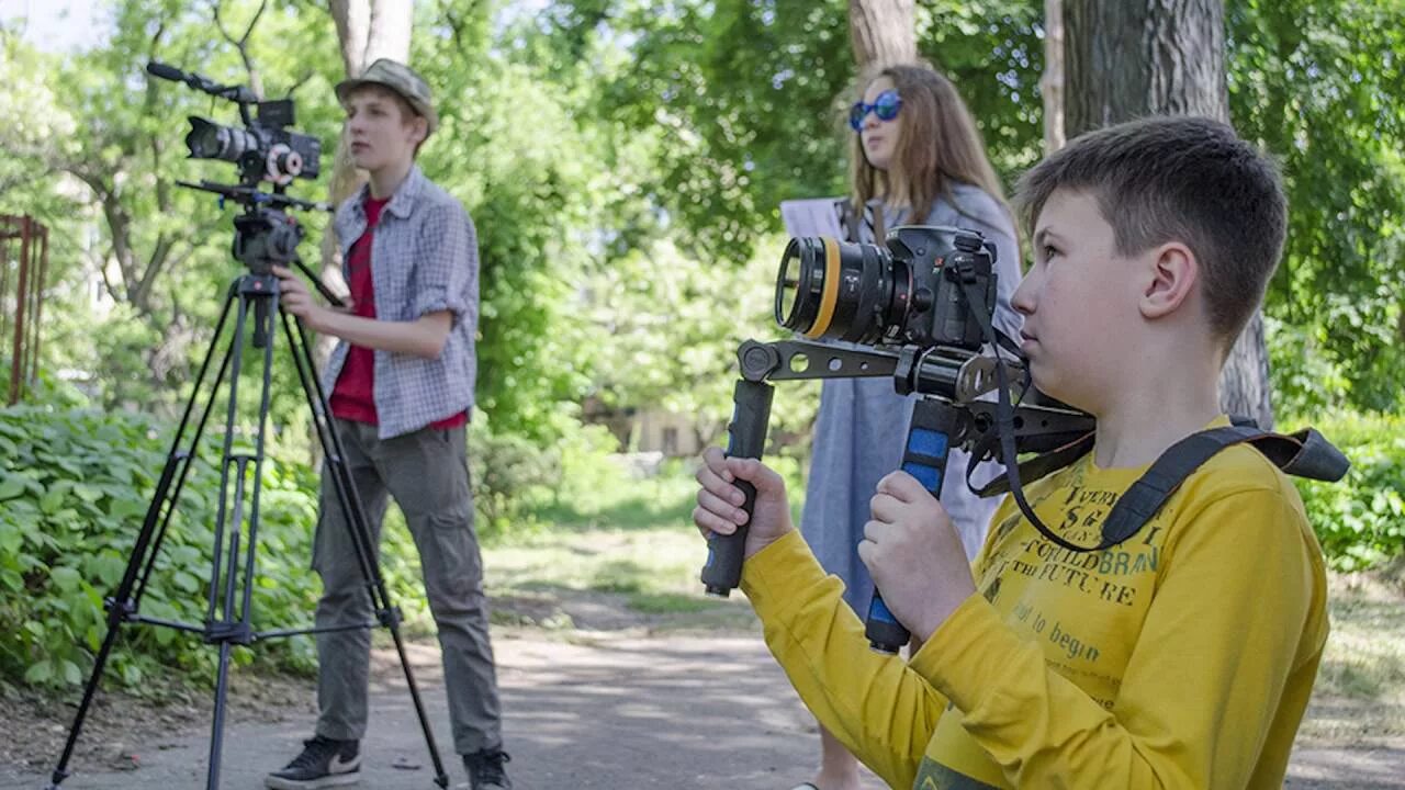 Детское сми. Киношкола для детей. Съёмка (кинематограф).