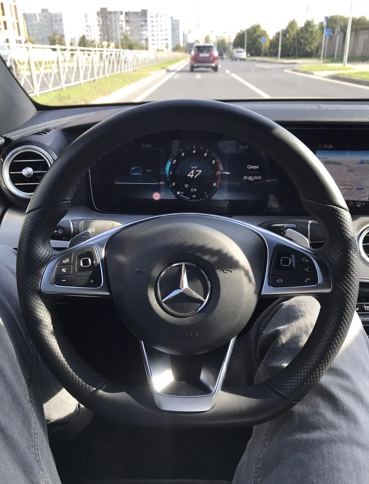 Глянец на руле w213 - Mercedes-Benz E-class (W213), 2 л, 2017 года мойка DRIVE2