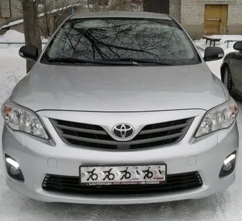 Противотуманки королла е150