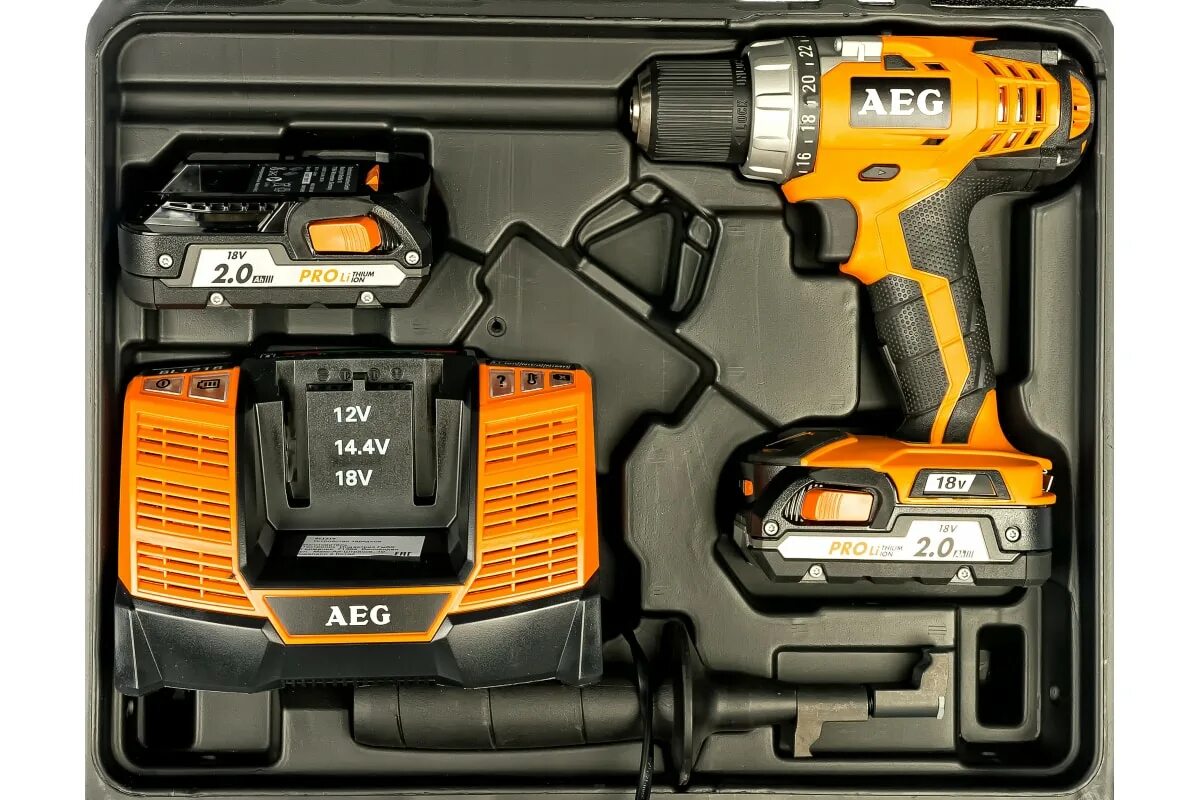Aeg bbh18c. Aeg bs 18c li-202c аккумуляторная дрель-шуруповерт. перфоратор aeg bbh18c li-202c, аккумуляторный, ударный, 2ач, 18в. ящик для инструмента аег. шуруповерт aeg с большим ящиком.