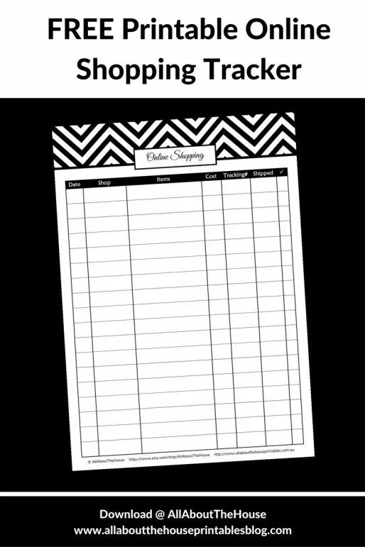 Spending tracking