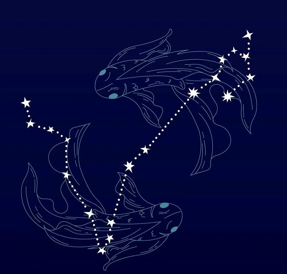 Знак зодиака рыба год дракона. Астеризмы созвездия рыбы. Знак зодиака рыбы Созвездие. Зодиакальное Созвездие рыбы. Созвездие рисунок.
