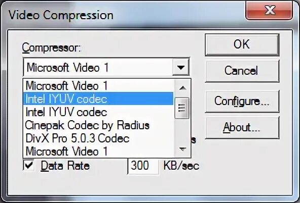 Codec data