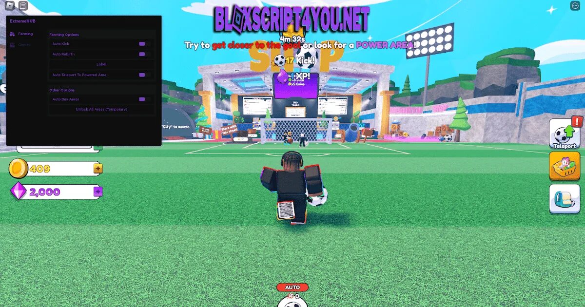 Goal kick simulator codes