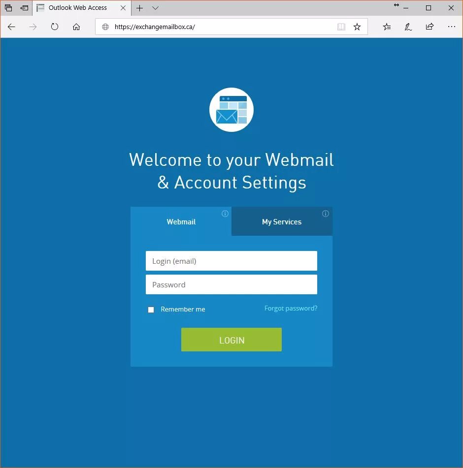 Access website