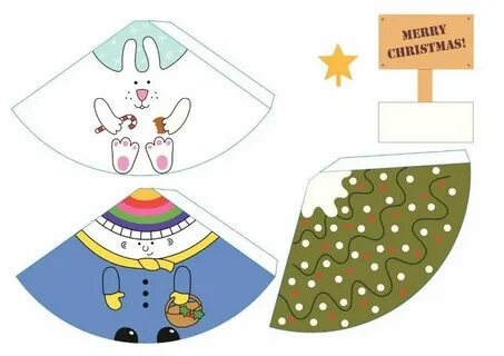 Новогодняя игрушка своими руками шаблоны из бумаги