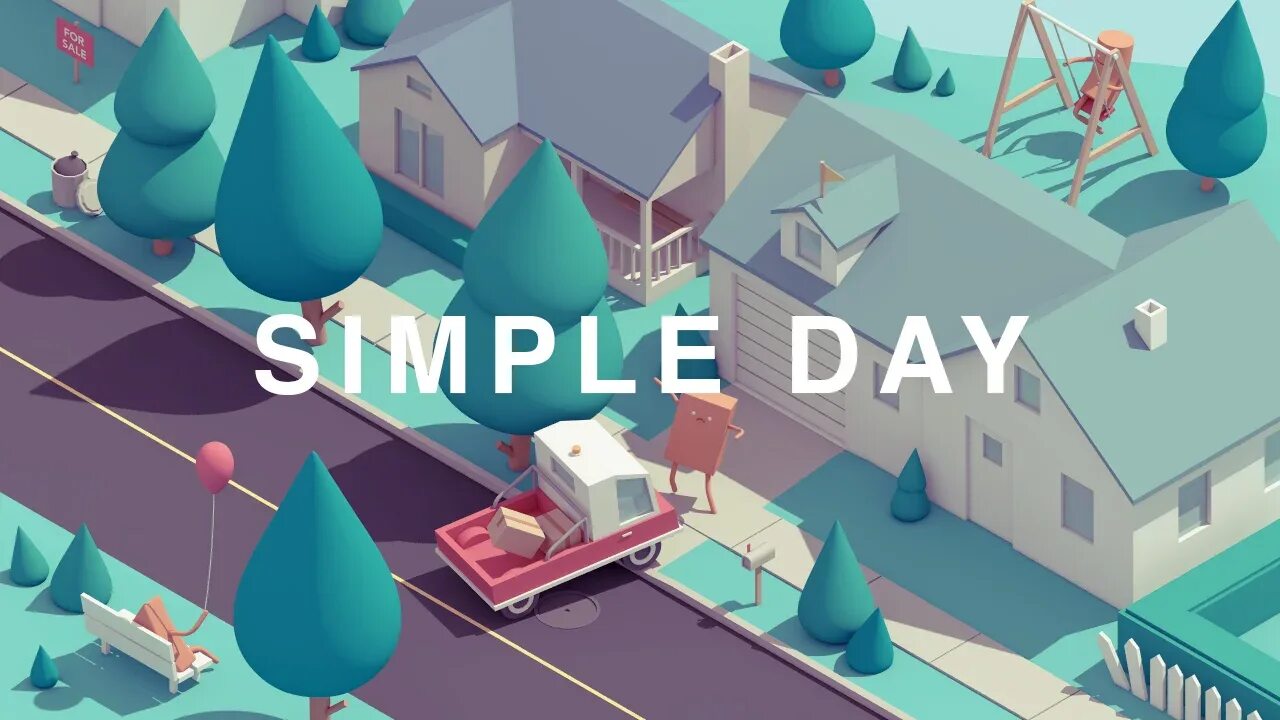 Simply days. Simple Days игра. Isometric toon game.