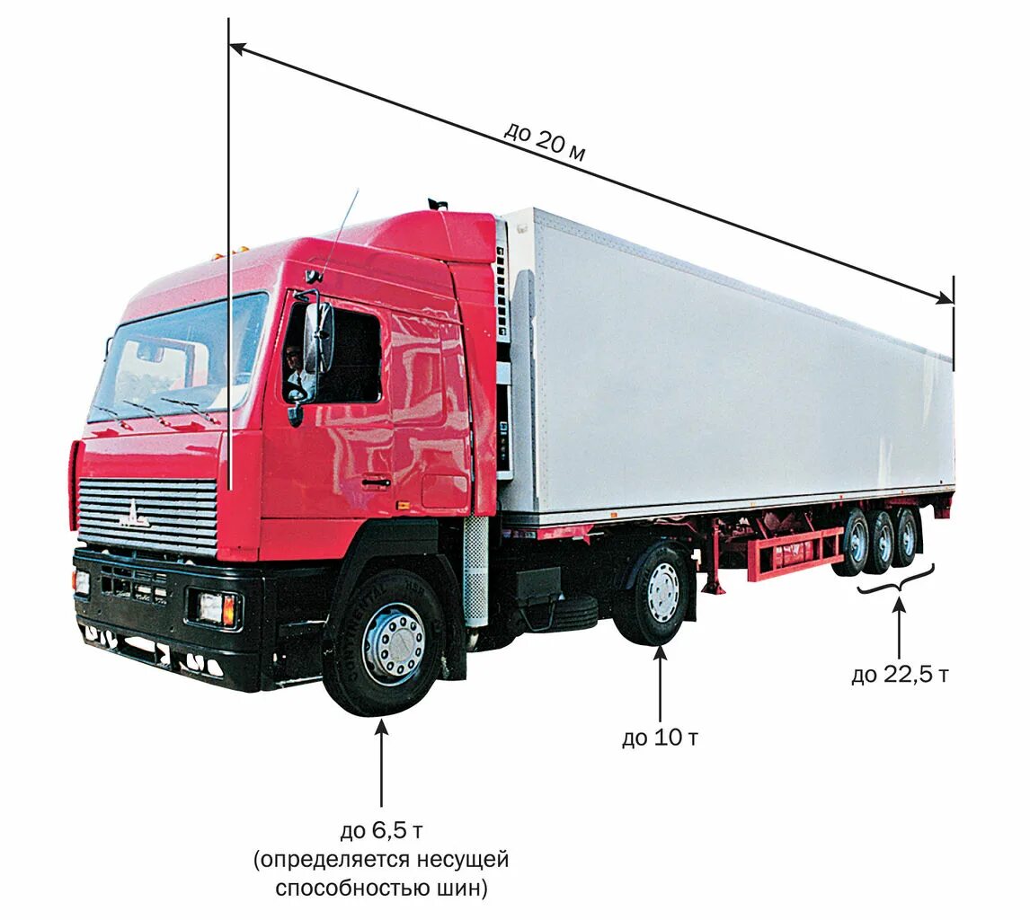 Общая масса грузового автомобиля. Допустимые габариты автопоезда в России. Весовые габариты автопоезда. Габариты автопоезда разрешённые в РФ. Допустимые габариты грузового автомобиля.