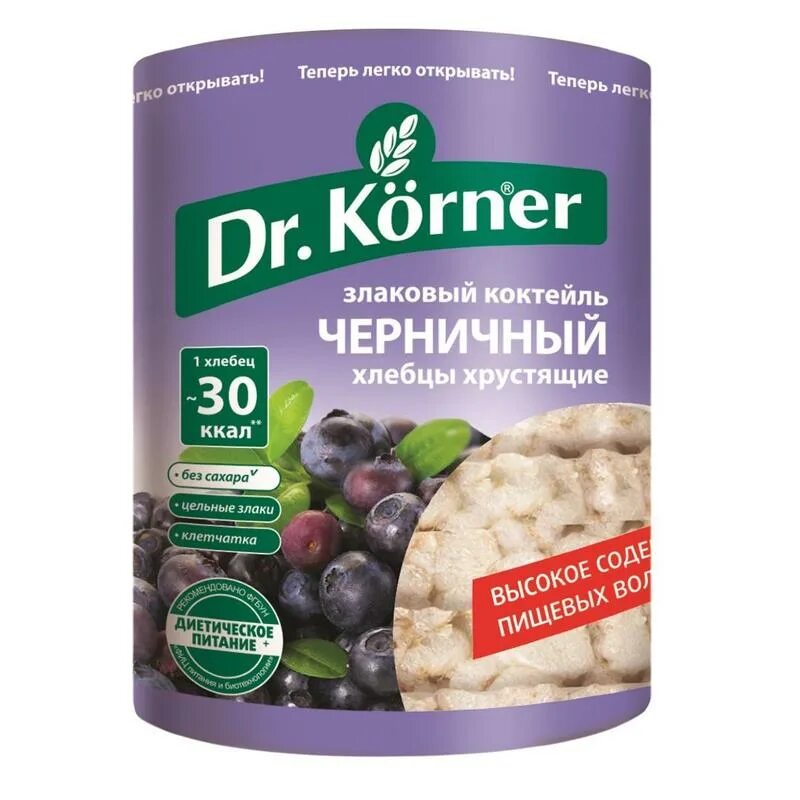 Корнера отзывы. Хлебцы Dr Korner злаковый коктейль. Доктор Корнер хлебцы Черничные. Хлебцы Dr. Korner "злаковый коктейль" черничный. Хлебцы Dr.Korner черничный 100г.