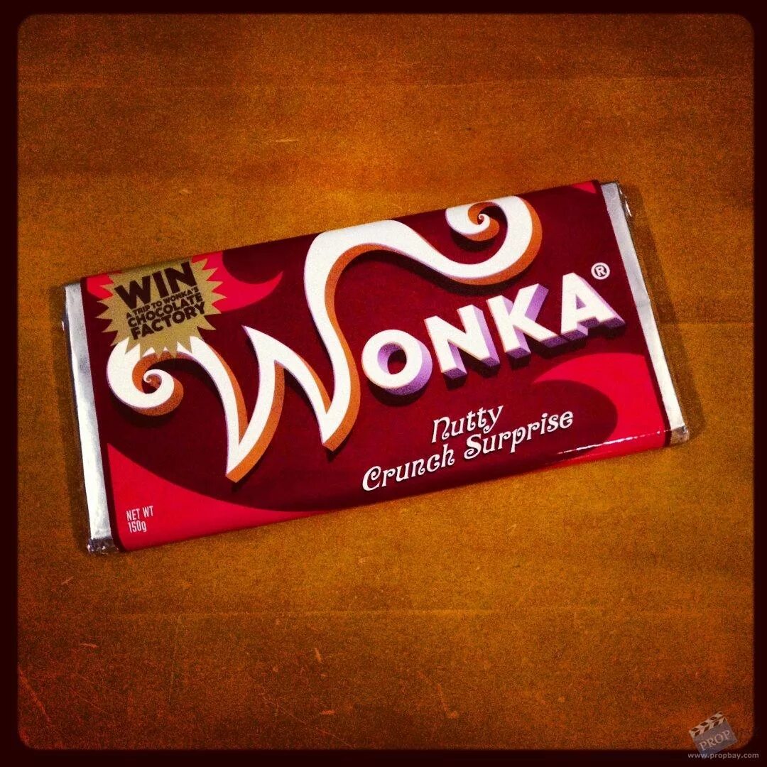 Шоколад Wonka Nestle.