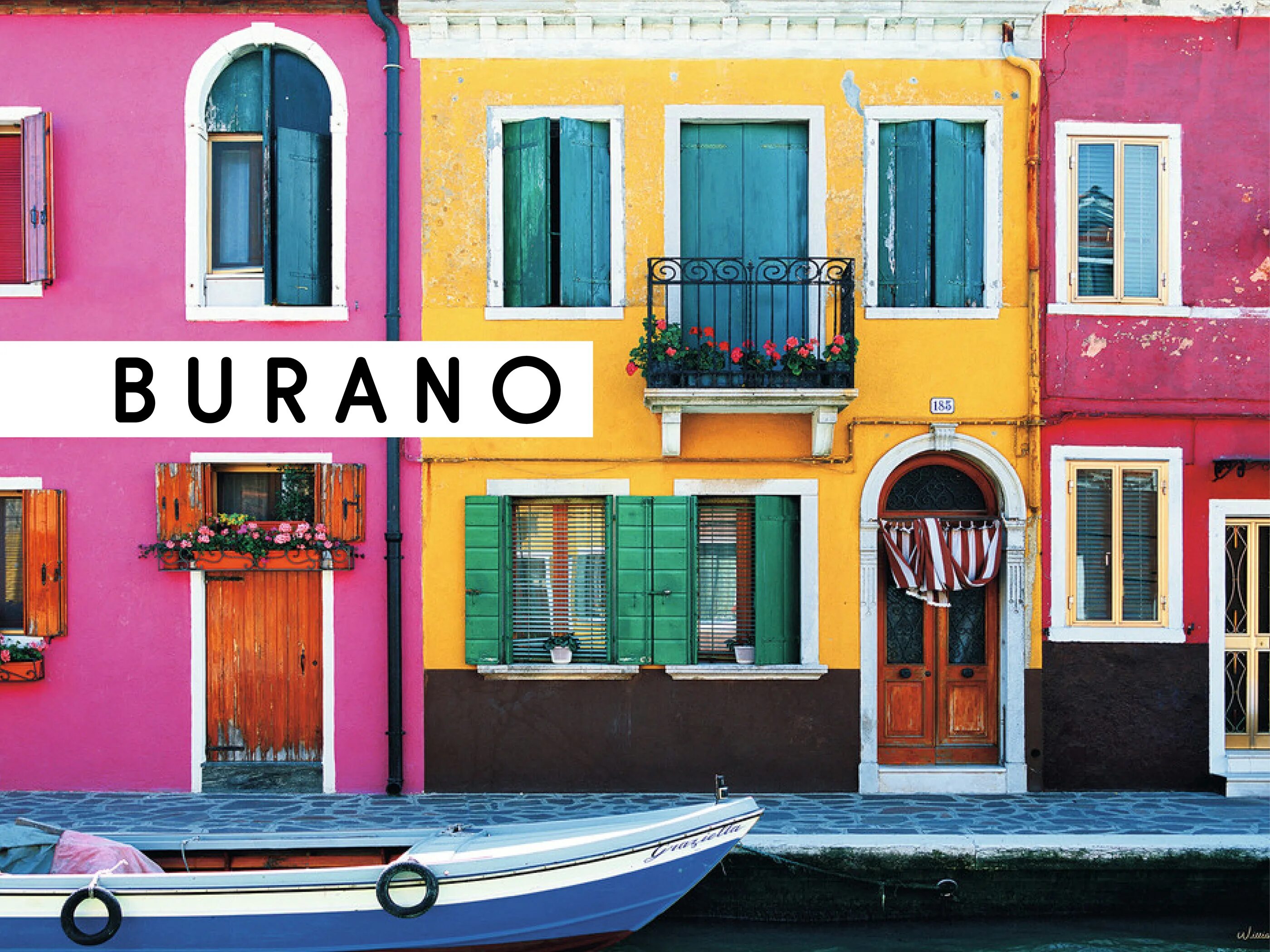 Купить фасад яркая жизнь. Остров Бурано в Венеции. Венеция домики Бурано. Разноцветная улица остров Бурано. Разноцветный городок Бурано в Италии.