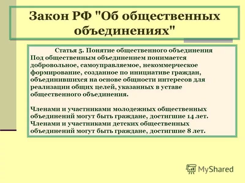 Закон об общественных объединениях. Федеральный закон об общественных объединениях. ФЗ об общественных организациях и объединениях. Закон об общественных объединениях 1995. Предприятия учреждения и общественные объединения