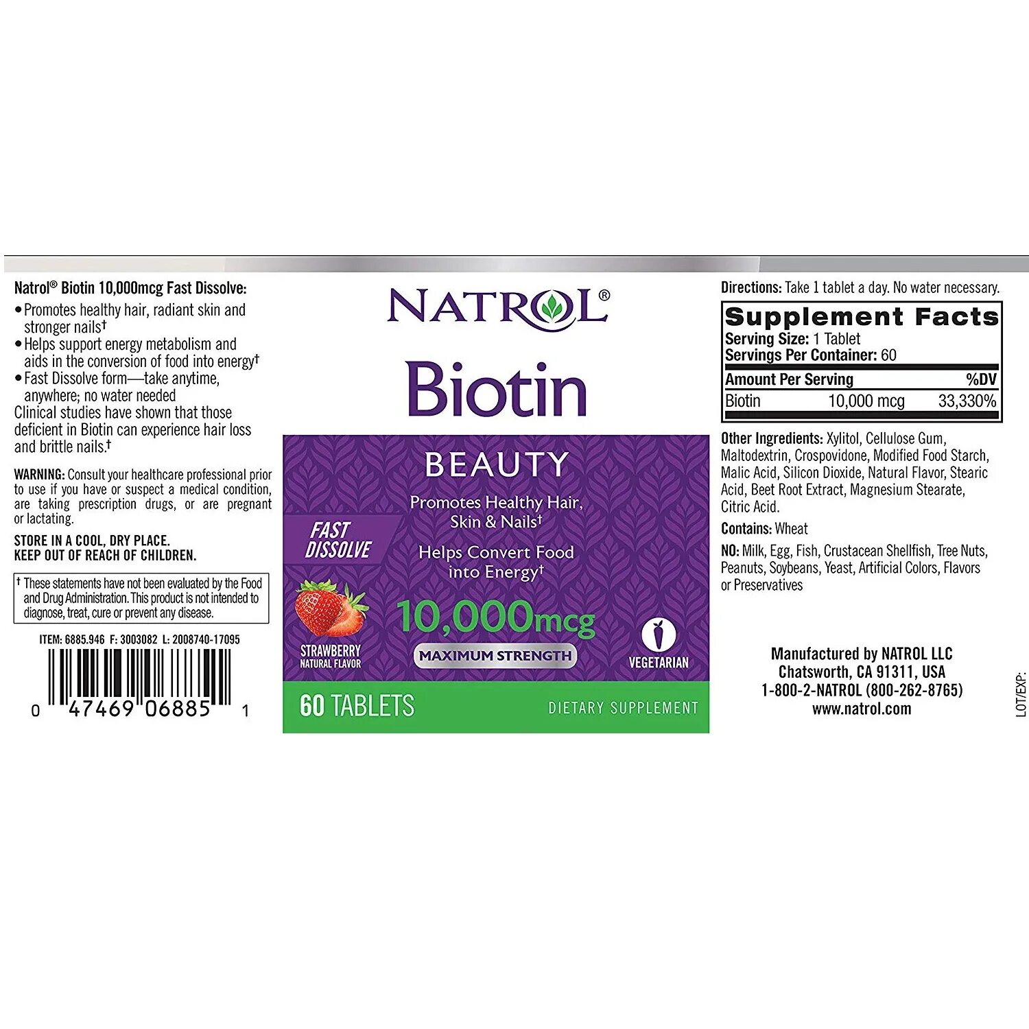 Биотин таблетки инструкция. Natrol, biotin, fast dissolve, maximum strength, strawberry, 10,000 mcg, 60 tablets. Биотин витамины для волос состав. Биотин 5000 состав. № 60 летофарм.