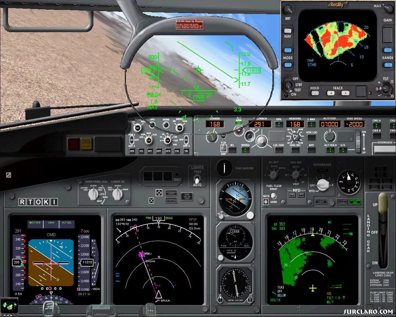 Flight simulator 2d