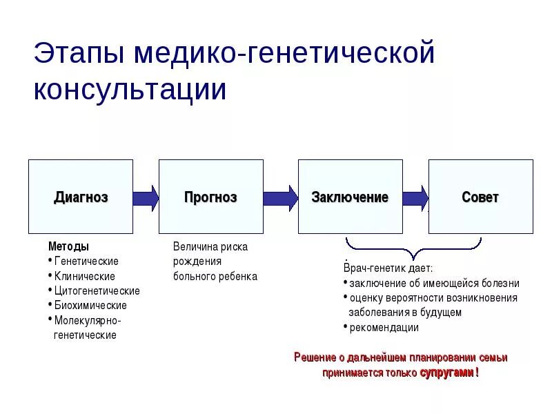 Генетическое прогнозирование. Генетическое прогнозирование