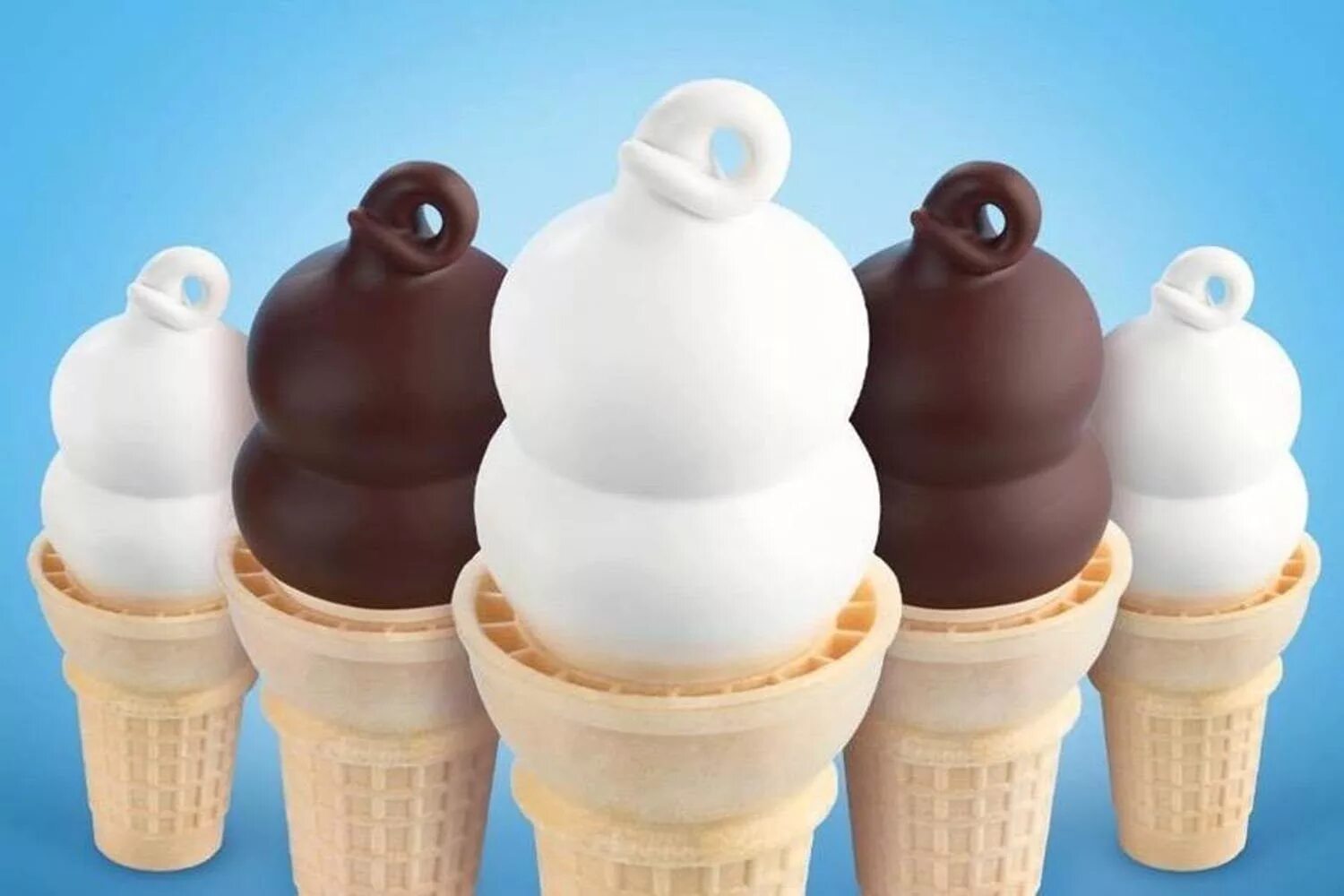 DQ мороженое. Ice Cream Dairy.