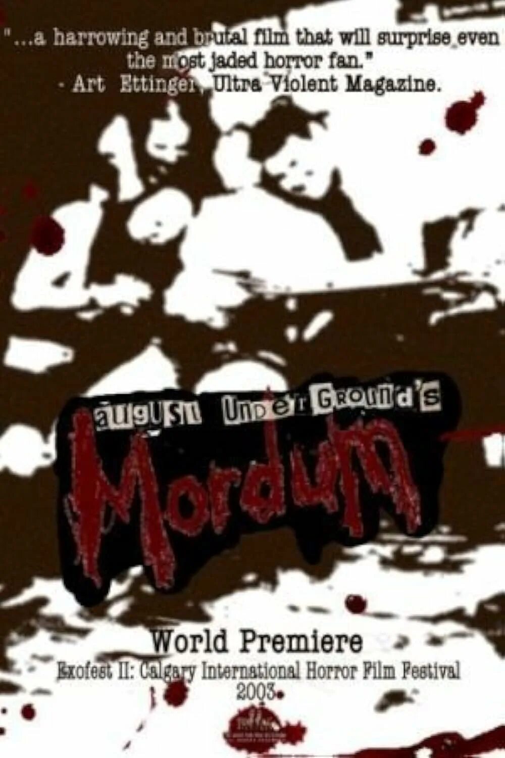 Подполье 2 2003. Подполье 2  august underground’s mordum (2003).