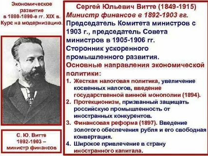 Какие политические преобразования предлагал витте
