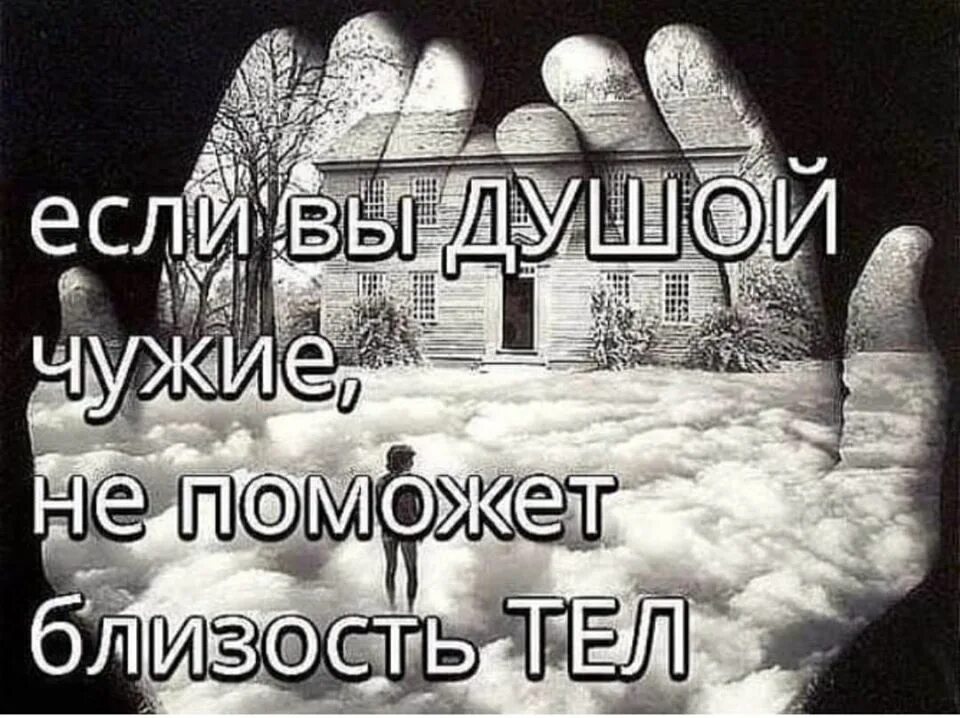 Чужие души хорошего качества. И если вы душой чужие вам не поможет близость тел. Чужие души. Чуждая душа. Если вы душой чужие.