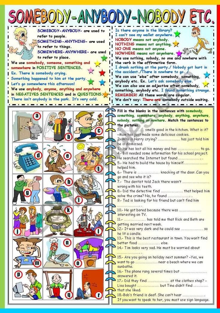 Somebody anybody exercises. Somebody anybody nobody something anything. somebody anybody nobody something anything nothing worksheet. somebody anybody nobody worksheets. somebody something worksheets.