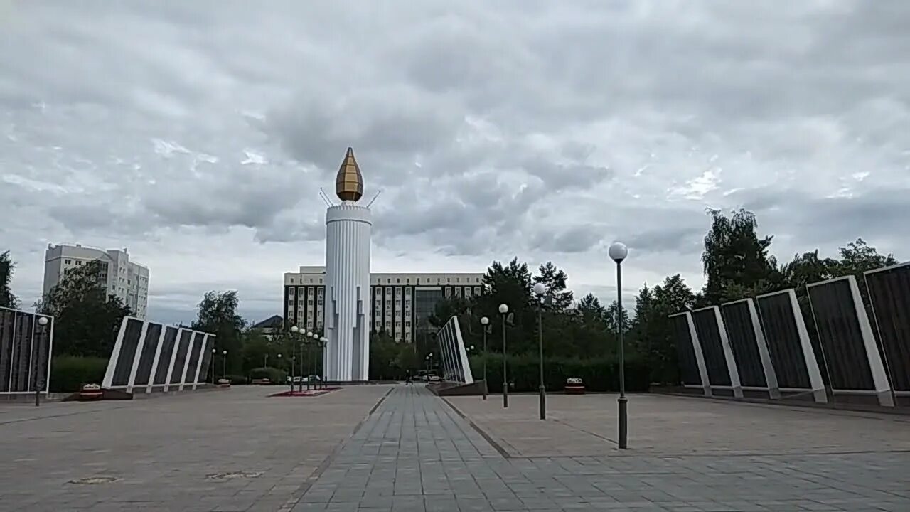 Как украсили Тюмень к 9 мая