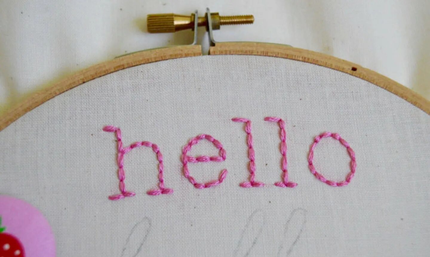 Back stitching