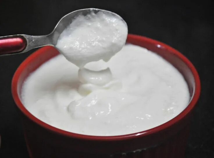 Как делают сметану. Крем-фреш (creme fraiche). Домашний йогурт. Густота сметаны. Сметанный крем густой.