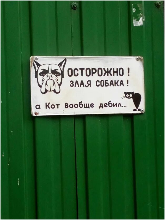 Осторожно злая собака а кот вообще дебил табличка. А кот вообще дебил. Собака придурок а кот вообще. Злая собака а кот вообще дебил. Осторожно злая собака а кот вообще дебил табличка.