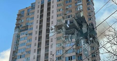 Дом после ракеты