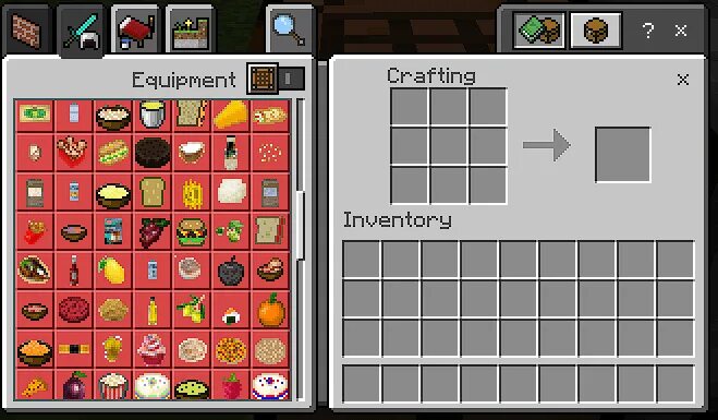 Готовка в майнкрафте. Мод more food. 7. 3. Майнкрафт food.