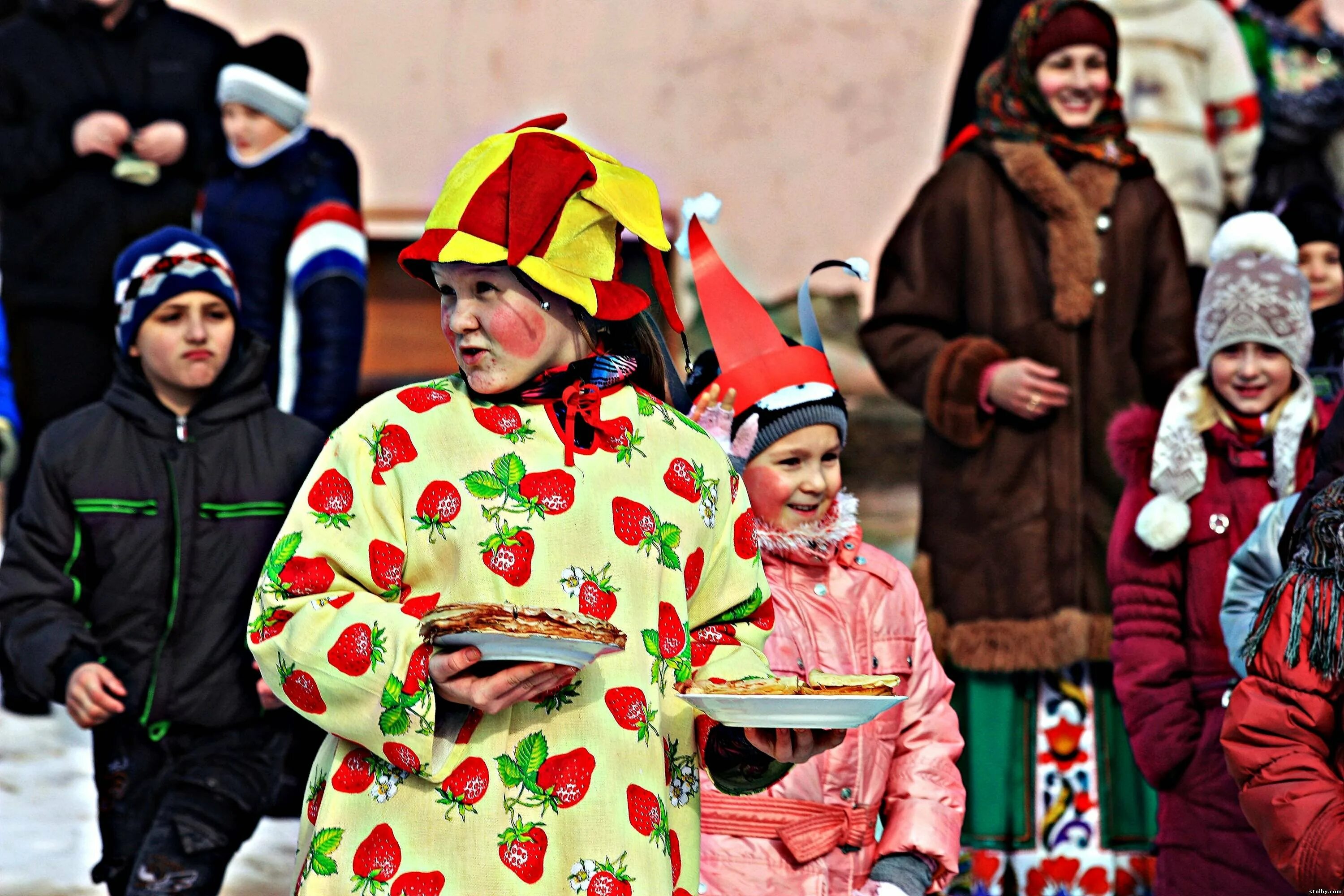 Как одеть ребенка на масленицу