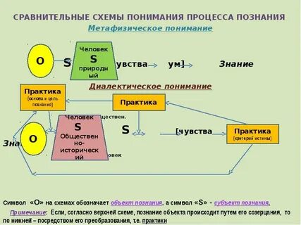 Практика основа познания пример