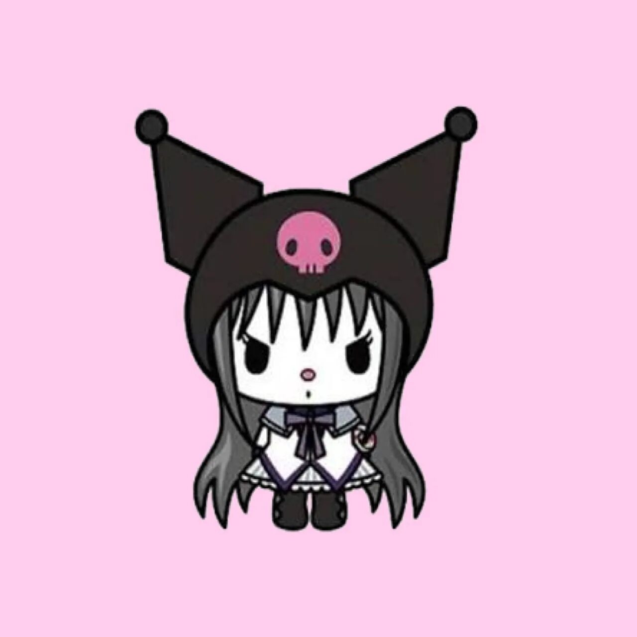 Нарисовать куроми. Куроми Китти. Китти Kuromi инди КИД. Рисунок Kuromi. Kuromi из hello Kitty.