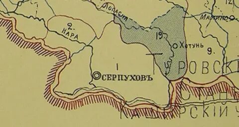 Серпуховской уезд губерния