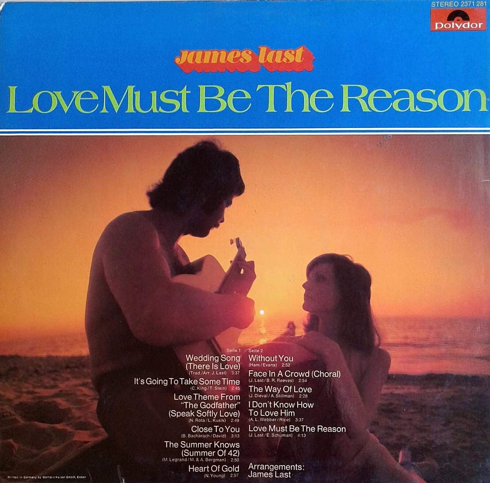 James last - Love must be the reason. Last Love. Ласт сборник лучших мелодий